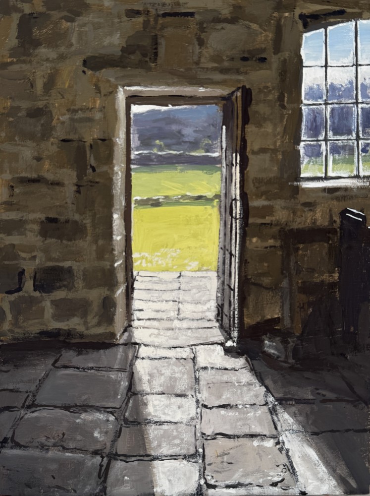 Matthew Wood - st helen's church doorway, beamish