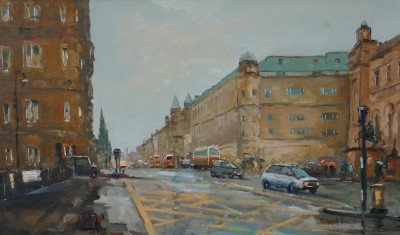 MICHAEL EWART - towards princes street, edinburgh