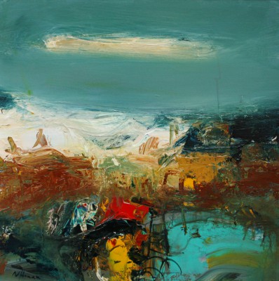 NAEL HANNA - turquoise rock pool, pittenweem
