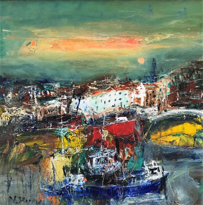 Summer Night, Whitby Harbour