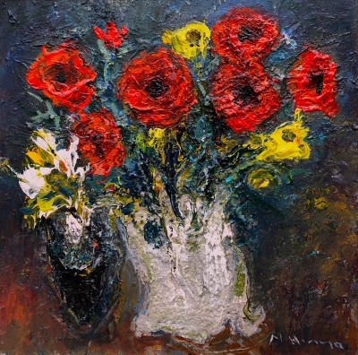 NAEL HANNA - summer poppies