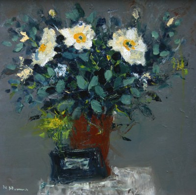 NAEL HANNA - two vases