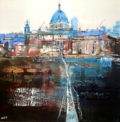 NAGIB KARSAN - st paul's and the millenium bridge