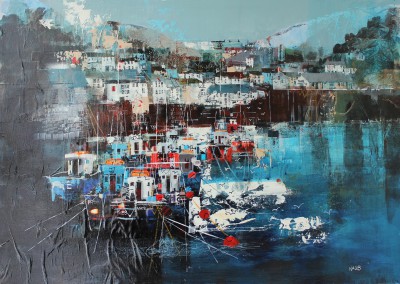 NAGIB KARSAN - fishing boats, polperro