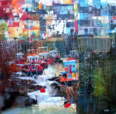 NAGIB KARSAN - low tide moorings, polperro