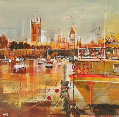 NAGIB KARSAN - relaxing on the thames