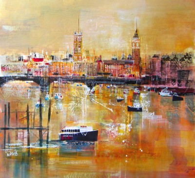 NAGIB KARSAN - view to the palace of westminster