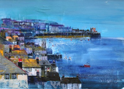 NAGIB KARSAN - st ives in the evening