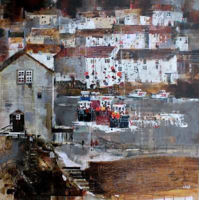 NAGIB KARSAN - inner harbour, polperro