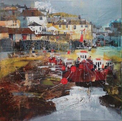 NAGIB KARSAN - port isaac at low tide