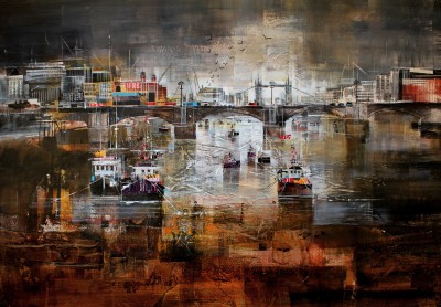 NAGIB KARSAN - river thames and tower bridge