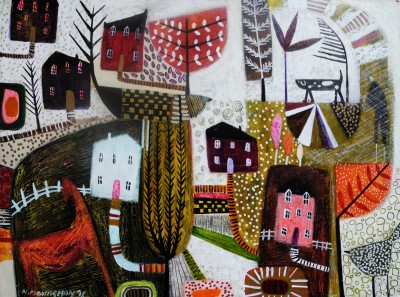 NIKKI MONAGHAN - path to the pink house
