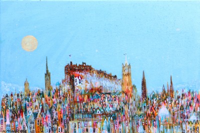 NIKKI MONAGHAN - snow flurry, auld reekie