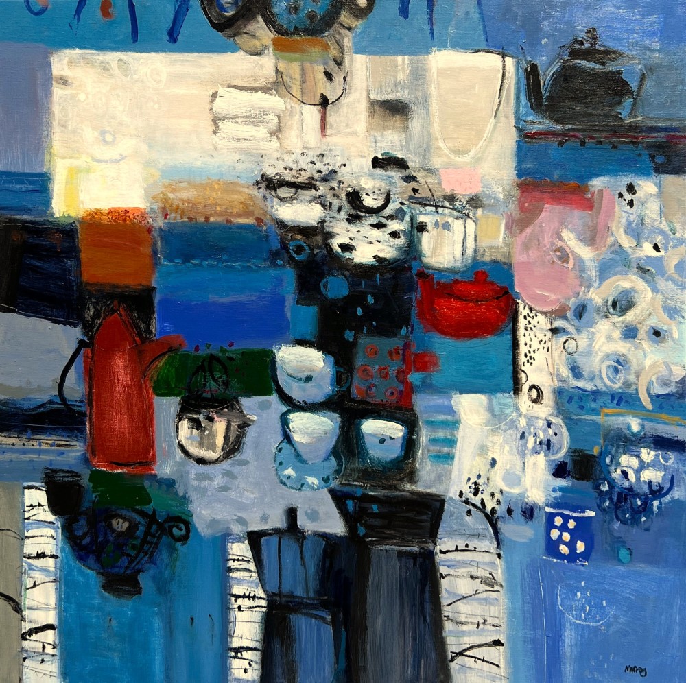 Scottish Artist PAUL MURRAY - Cups, Pots and Patterns