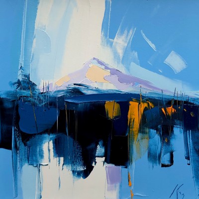 PETER KING - autumn light goatfell arran 