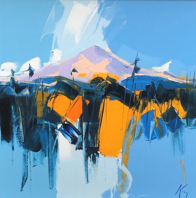 PETER KING - autumn reflections arran