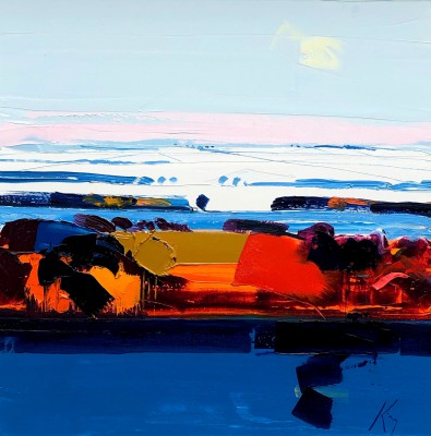 PETER KING - autumn on the tay