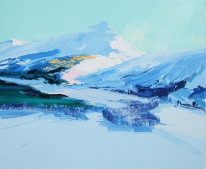 PETER KING - winter light schiehallion ii