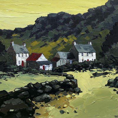 PETER MORGAN - sunburst over carn llidi