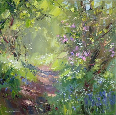 REX PRESTON - spring flowers, bramley wood