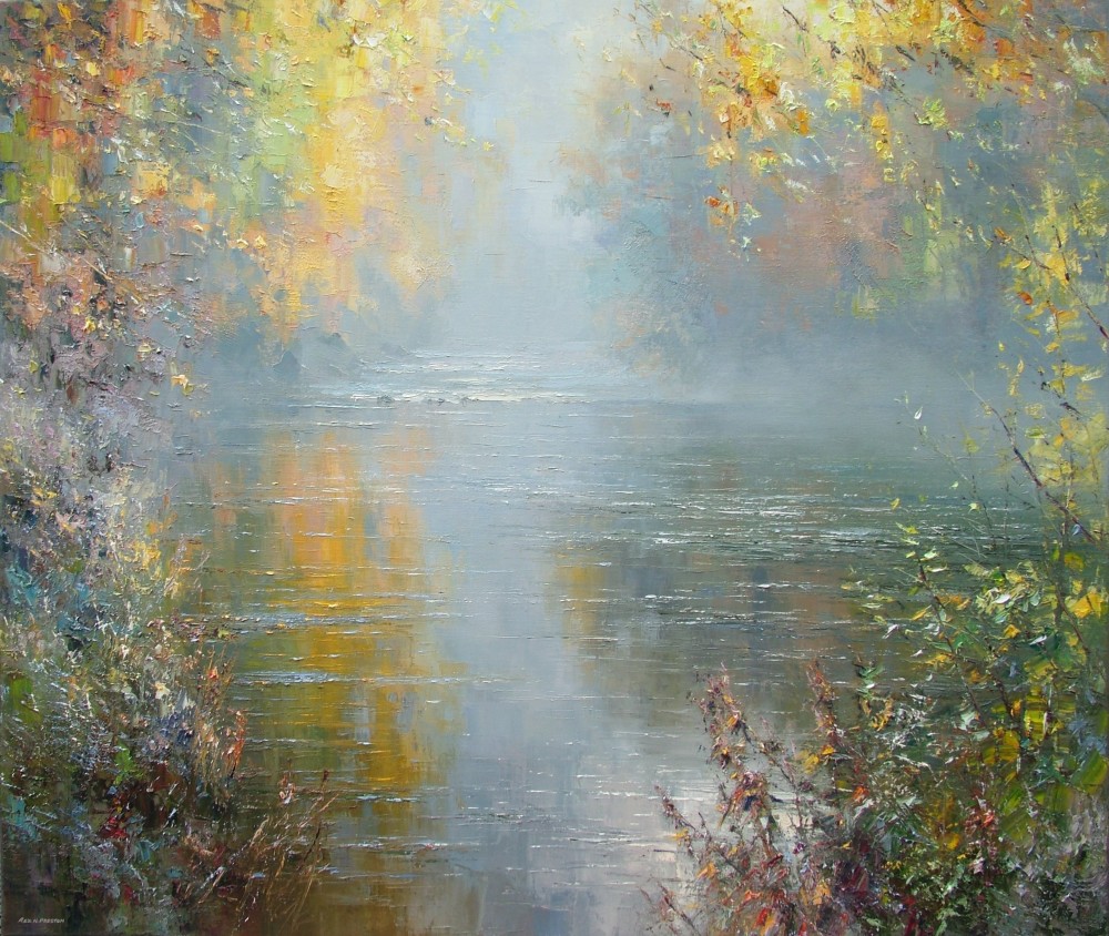 Rex Preston - river derwent, derbyshire