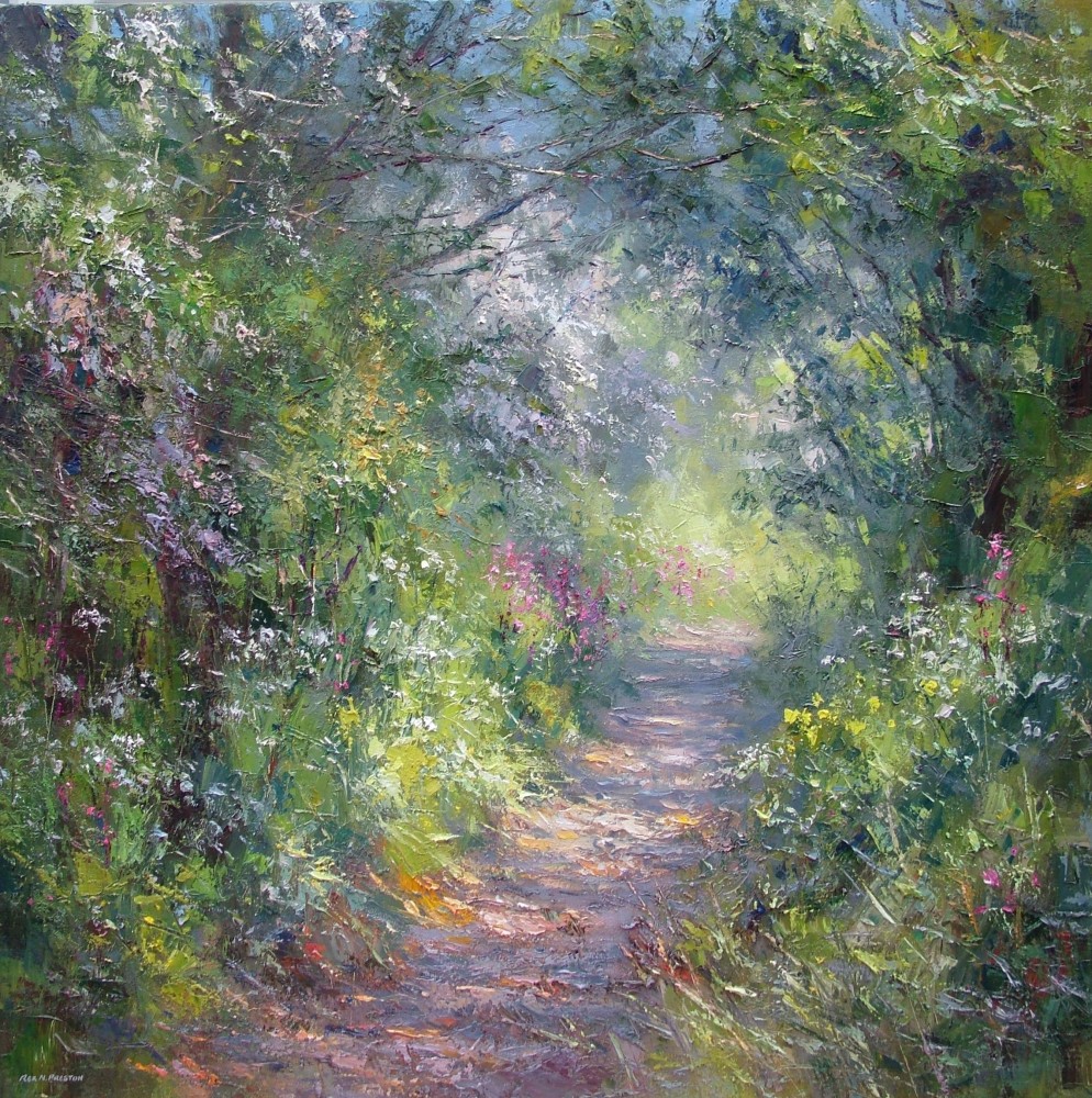 Rex Preston - dappled sunlight, thornhill