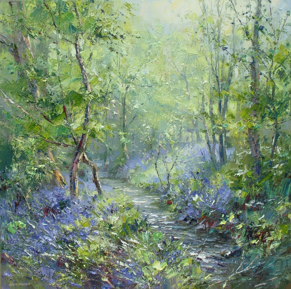 Rex Preston - reflected spring sunlight
