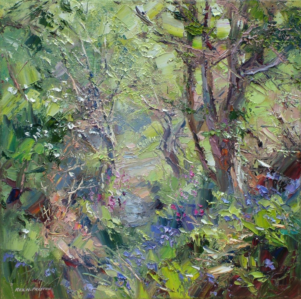 Rex Preston - coastal path, near treen, cornwall