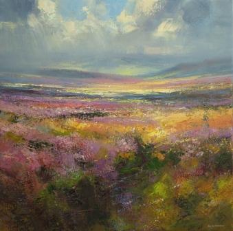 REX PRESTON - sunlight on beeley moor 