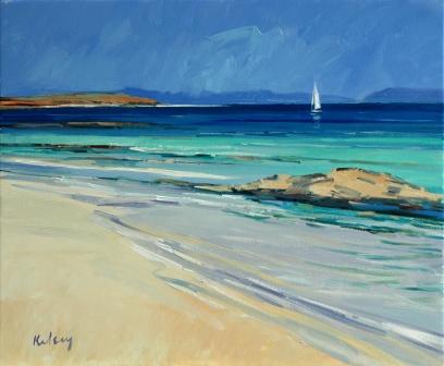 ROBERT KELSEY - sailing off iona