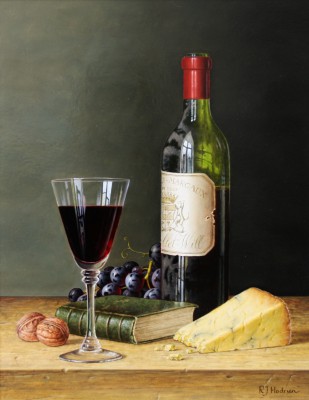 ROY HODRIEN - chateau margaux with stilton and walnuts