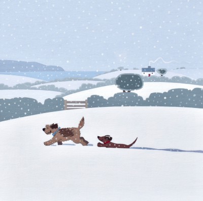 SASHA HARDING - dashing through the snow 