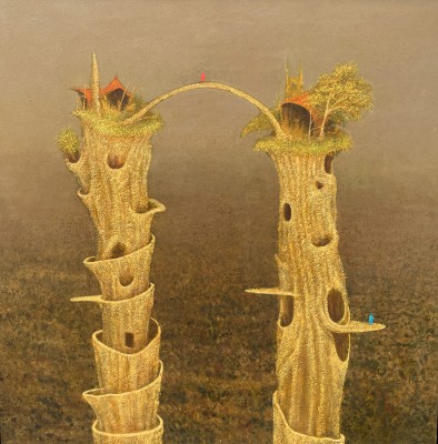 British Artist SIMON GARDEN - Bridge