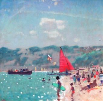 STEPHEN BROWN RBA - the beach at beer