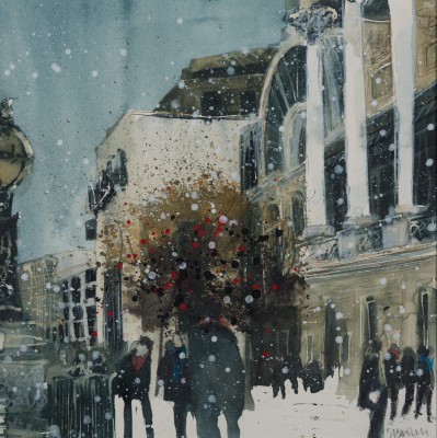 SUSAN BROWN - passing by the royal opera house, london