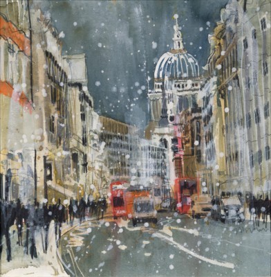 SUSAN BROWN - bleak mid-winter, st paul's