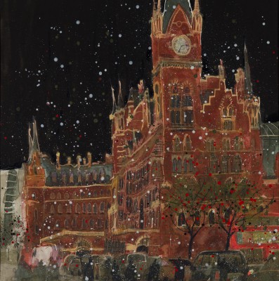 SUSAN BROWN - rush hour at the station