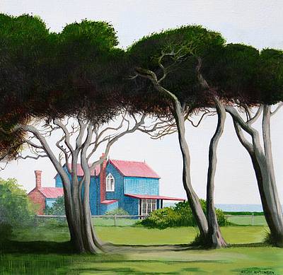 SYLVIA ANTONSEN - the blue house