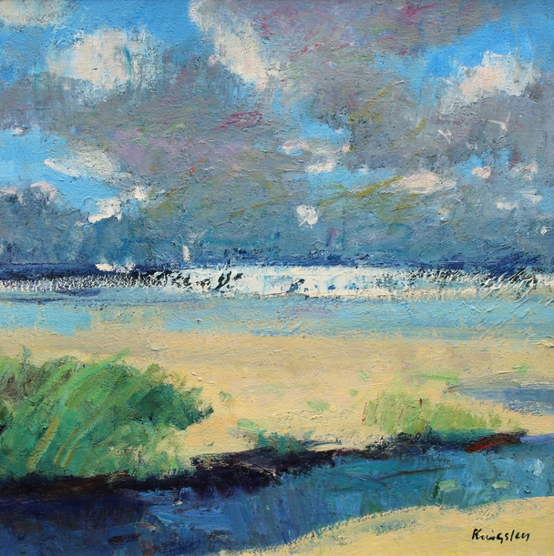 JOHN KINGSLEY - waves at saligo bay, islay