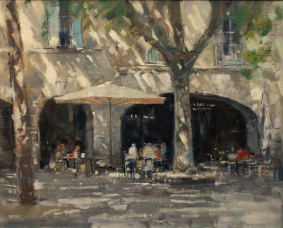 PETER FOYLE - under the plane trees, provence