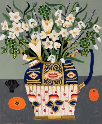 VANESSA BOWMAN - paper-whites in doulton jug