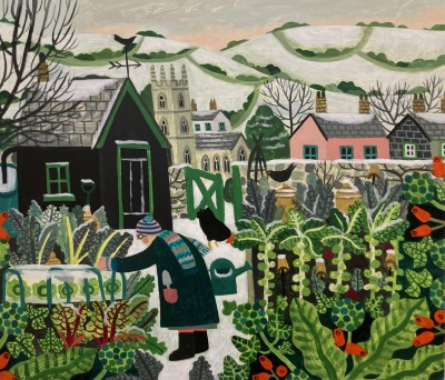 VANESSA BOWMAN - winter vegetable garden