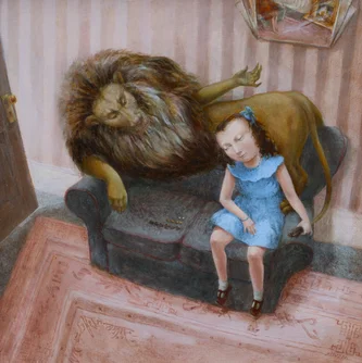 Scottish Artist ALICE MCMURROUGH - The Lion's Share