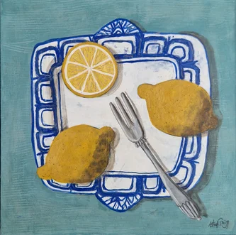 Scottish Artist ASTRID TRüGG - Lemon Dish