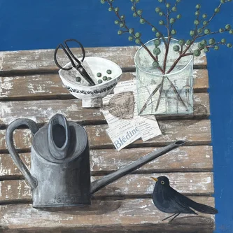 Scottish Artist ASTRID TRüGG - Berry Picking