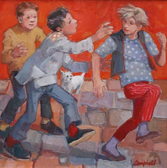 Race Along the Red Wall
