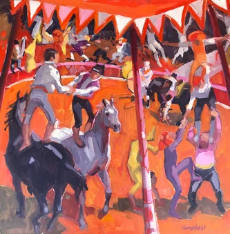 Scottish Artist Catriona Campbell - Circus