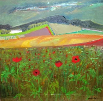 Field and Dark Hill