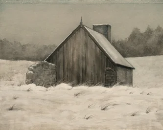 Scottish Artist DONALD PROVAN - Shelter