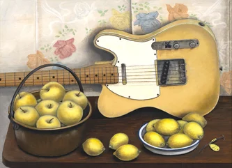 Scottish Artist DONALD PROVAN - Citrine 67